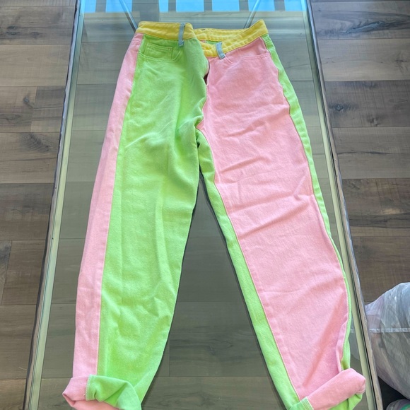 Color Blocks Jeans - Picture 1 of 2